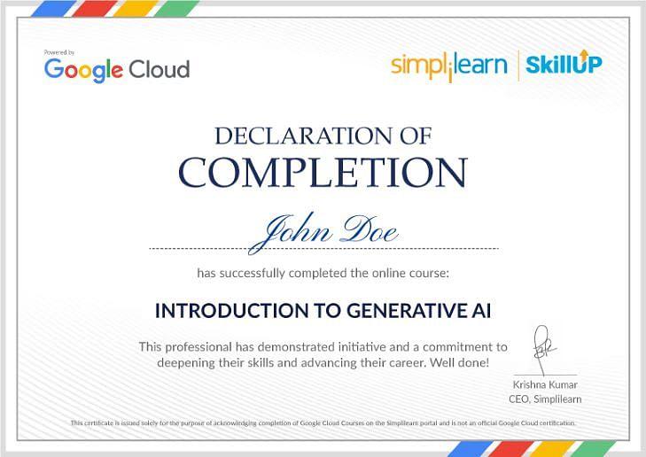 Understanding the Generative AI ⁢Certification: What It Means for Professionals